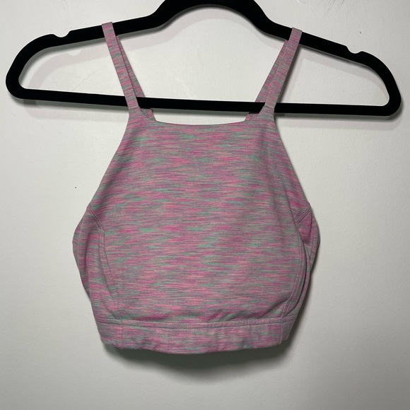 Outdoor Voices womenms Sports Bra Freeform Strappy Bra Watermelon Sugar size M - Picture 1 of 6